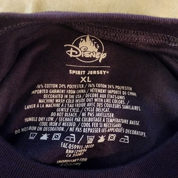 DISNEY Maleficent Purple Sweater XL - Picture 6 of 6